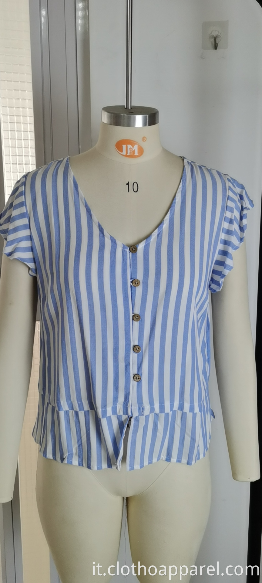 Blue Striped Shirts